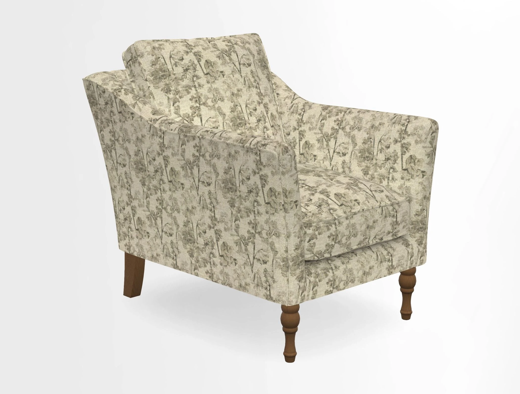 V&A Collection Brunel Chair in Two Tone Plain Biscuit