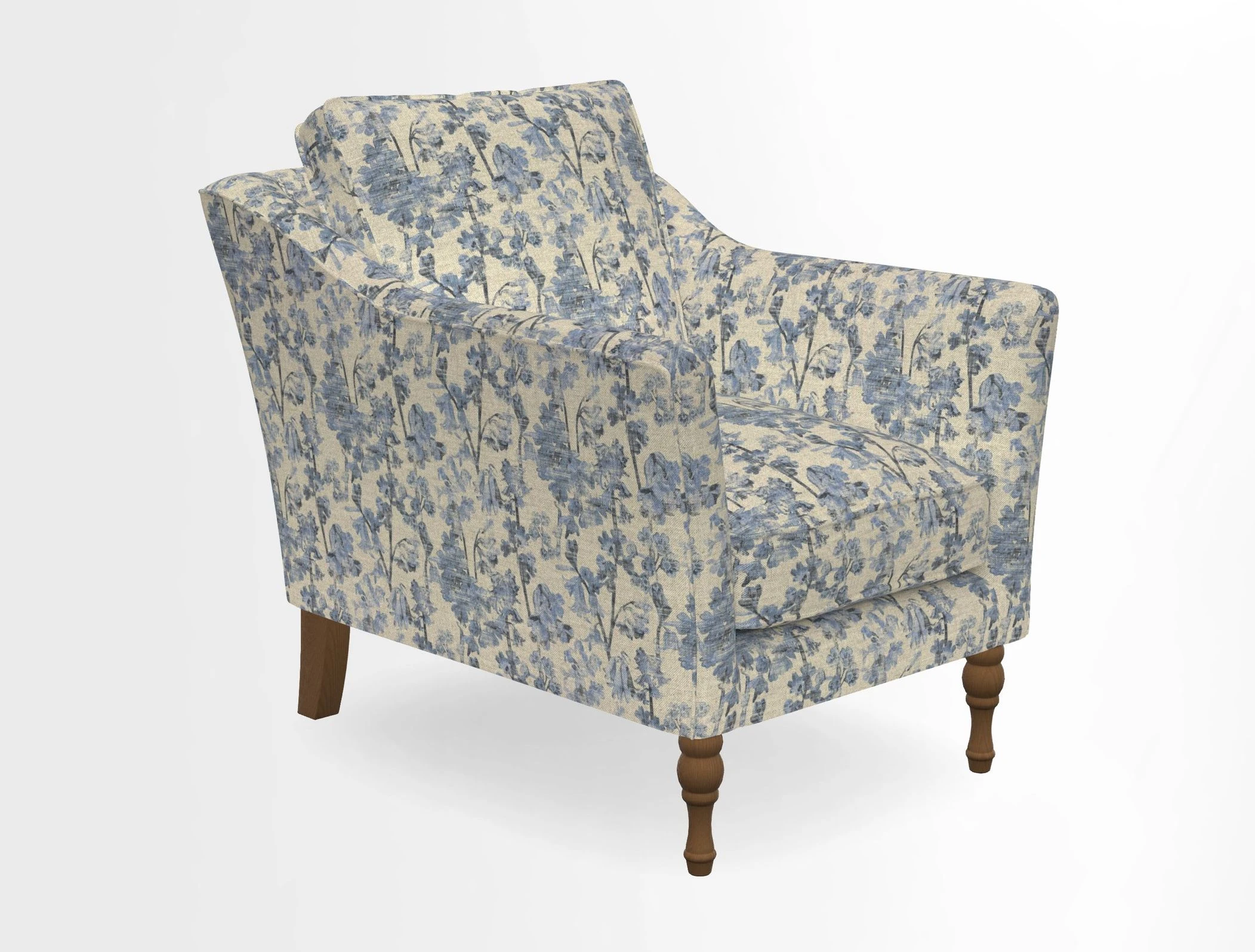 V&A Collection Brunel Chair in Two Tone Plain Biscuit