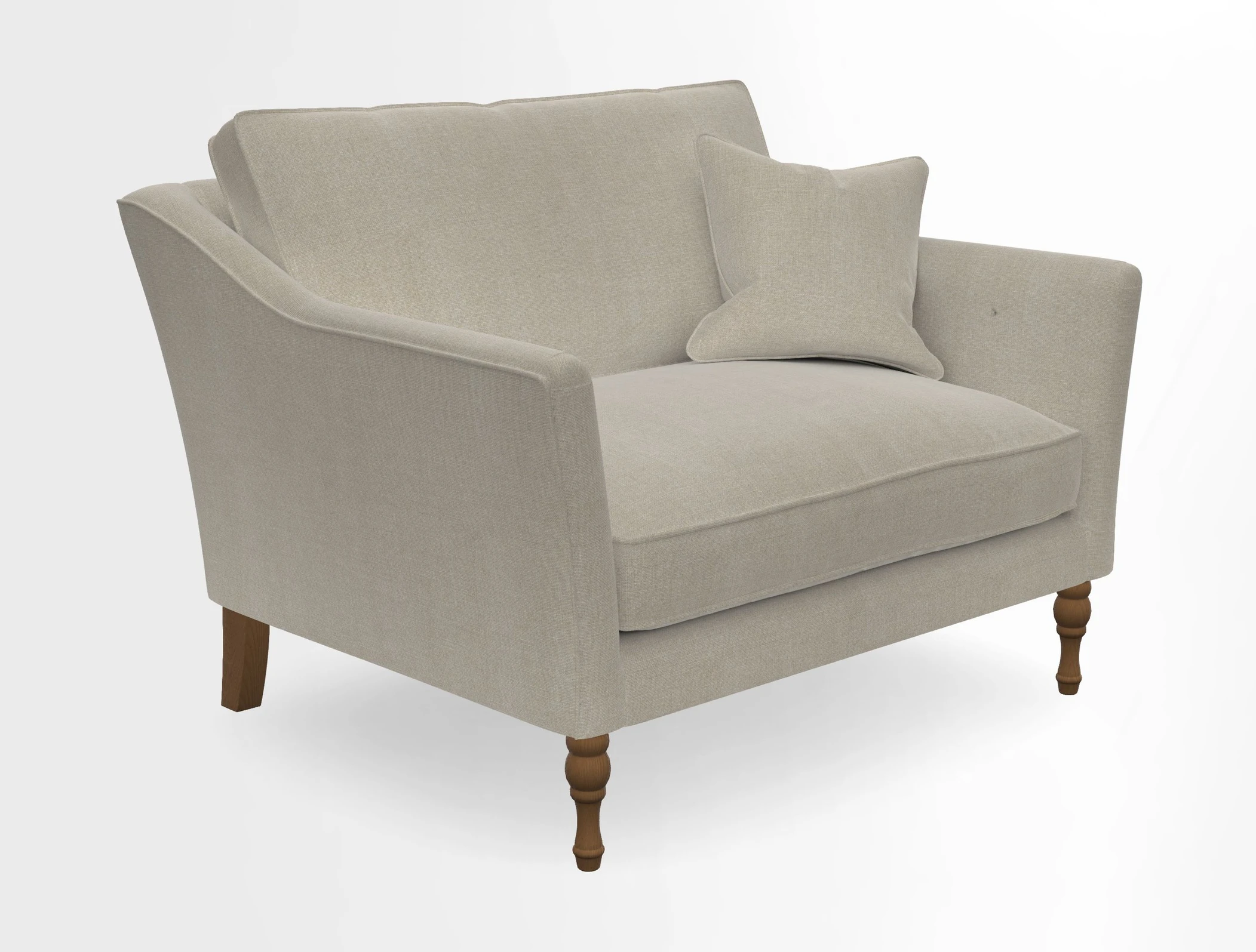 V&A Collection Brunel Snuggler in Two Tone Plain Biscuit