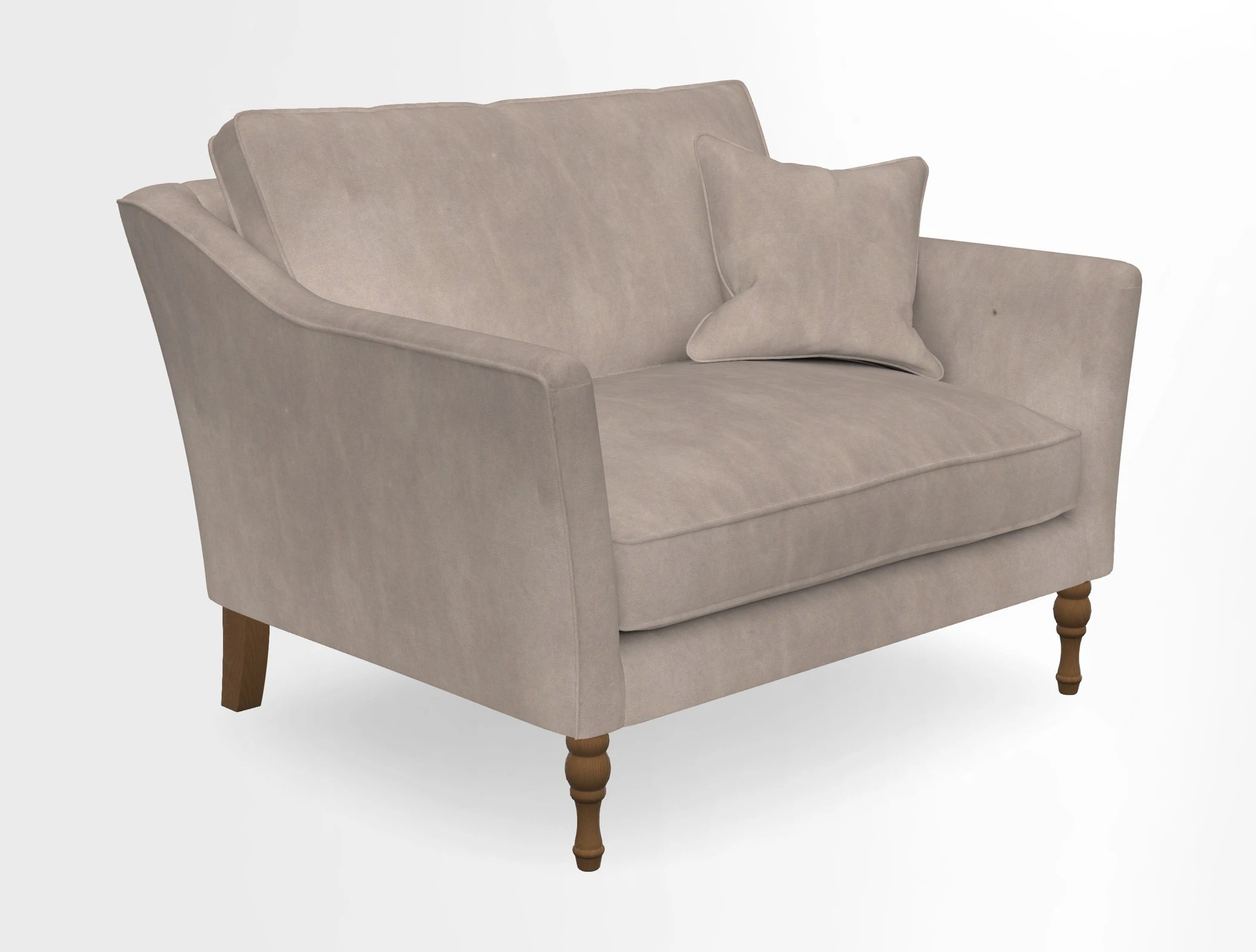 V&A Collection Brunel Snuggler in Two Tone Plain Biscuit