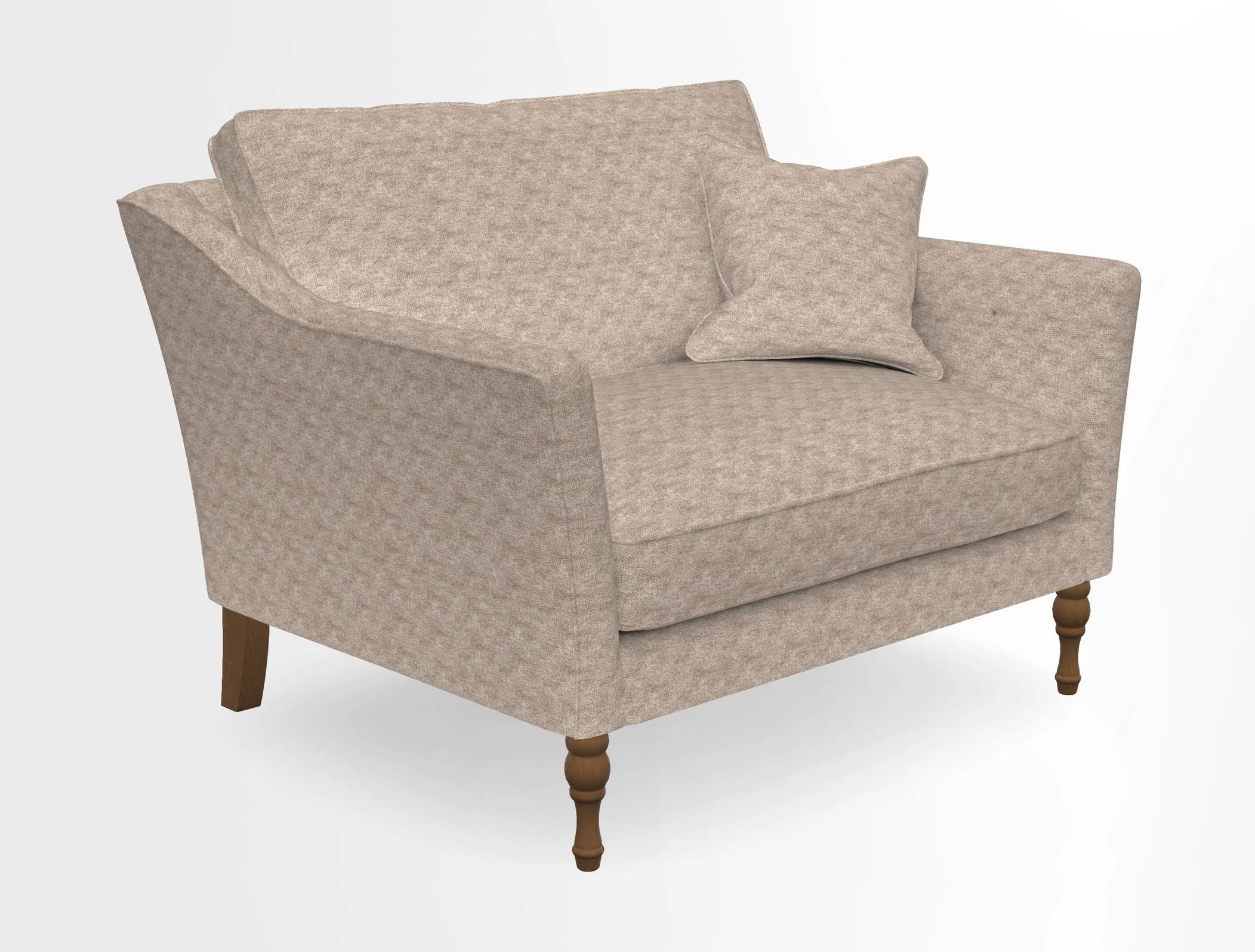 V&A Collection Brunel Snuggler in Two Tone Plain Biscuit