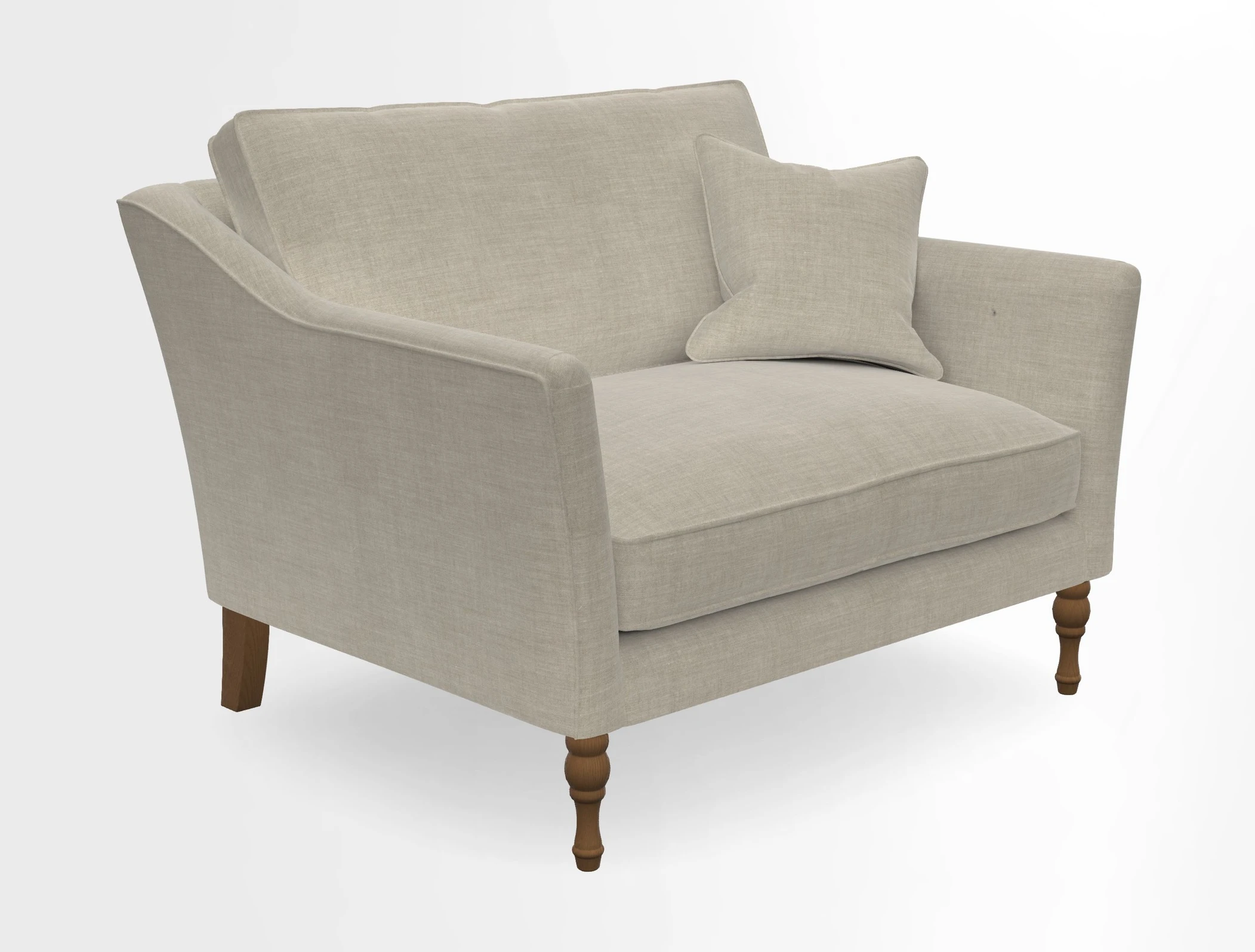 V&A Collection Brunel Snuggler in Two Tone Plain Biscuit