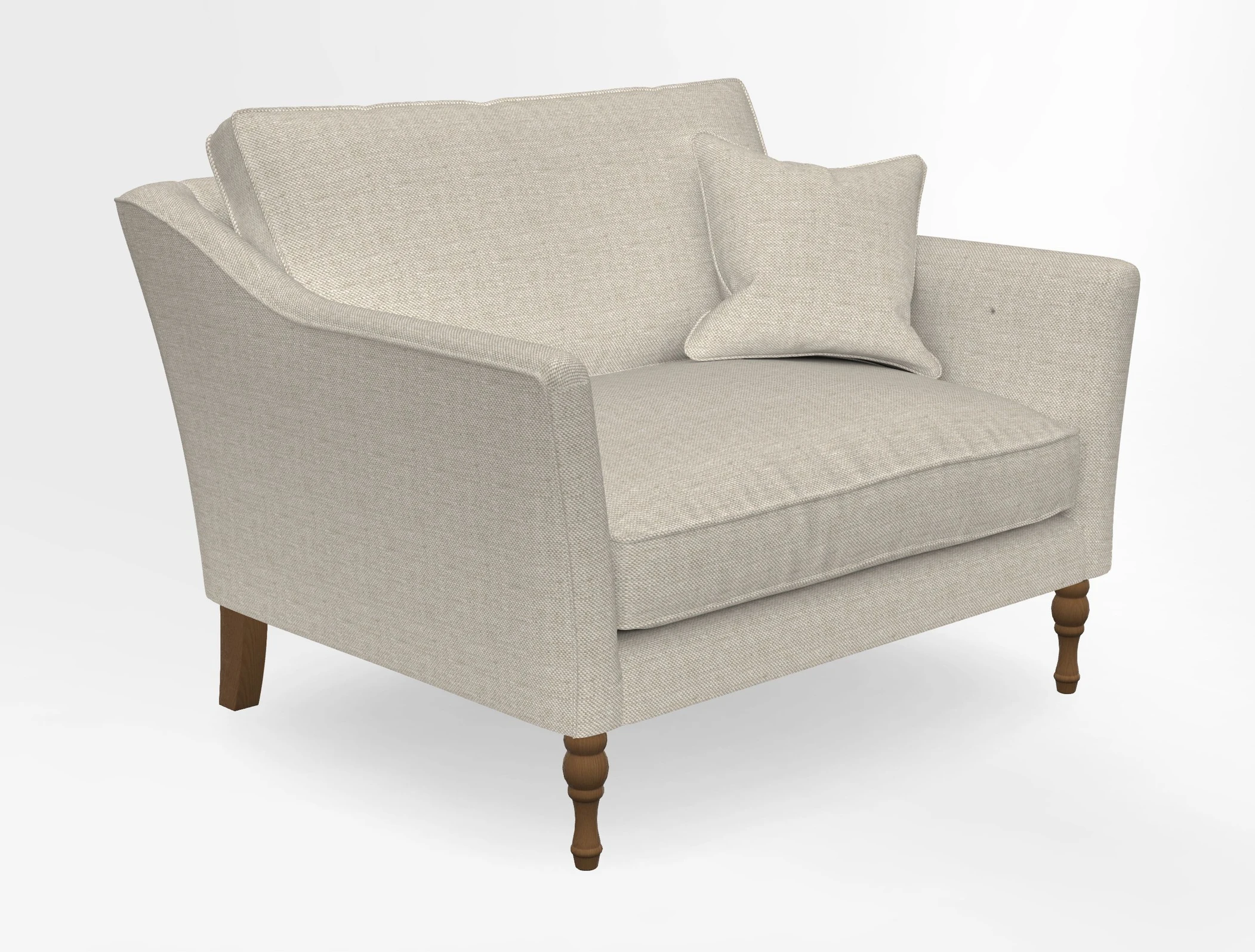 V&A Collection Brunel Snuggler in Two Tone Plain Biscuit