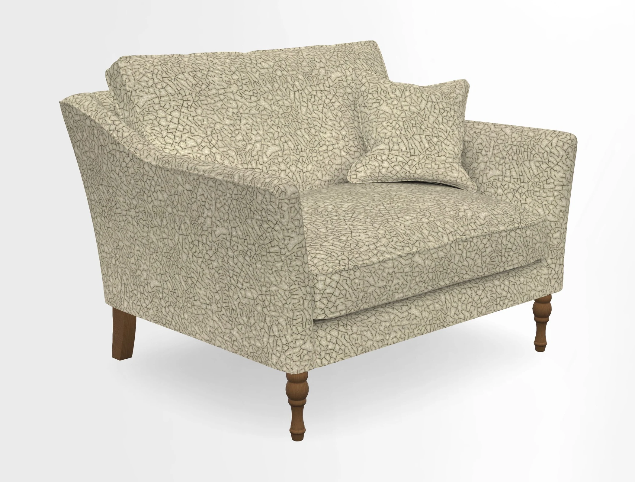 V&A Collection Brunel Snuggler in Two Tone Plain Biscuit
