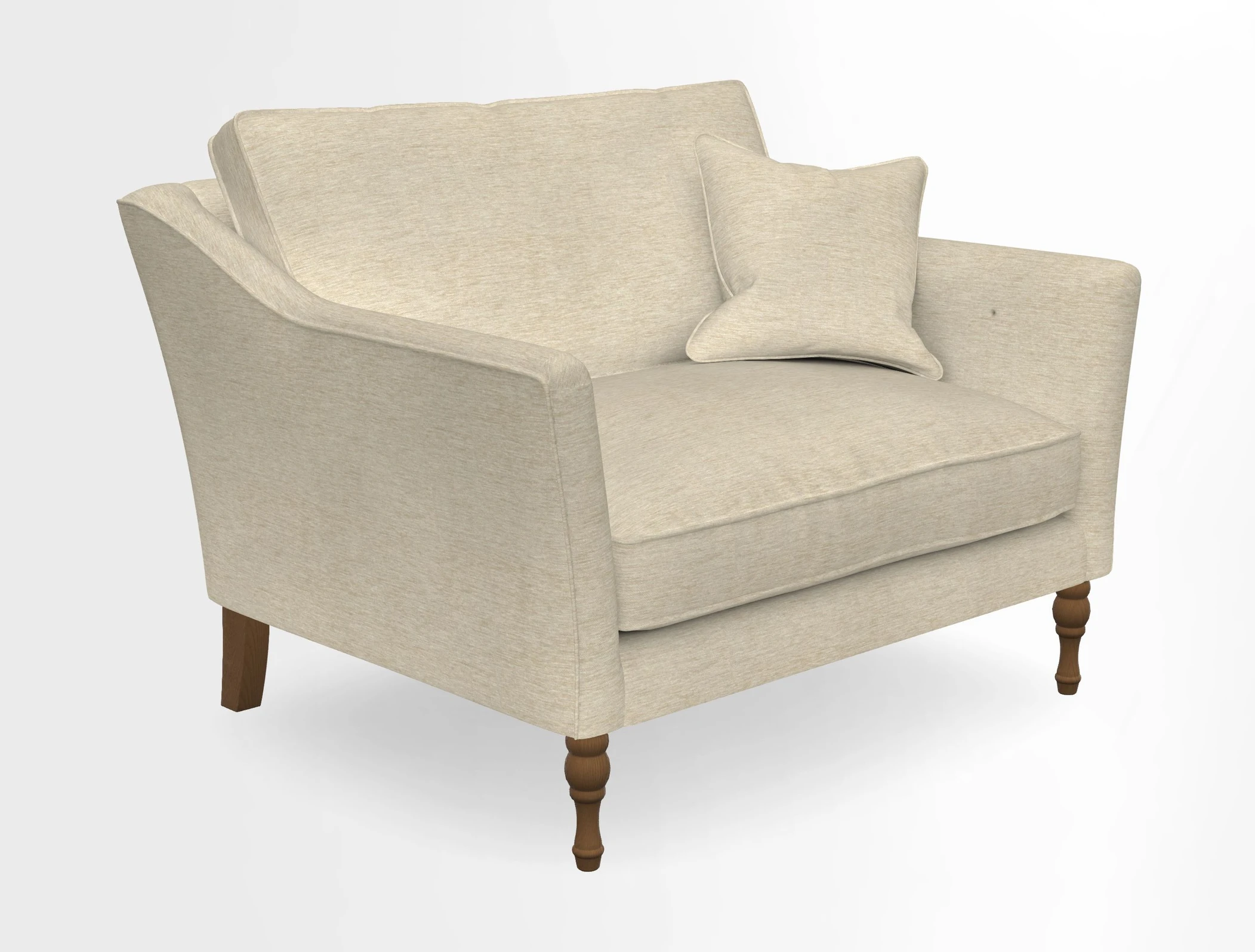 V&A Collection Brunel Snuggler in Two Tone Plain Biscuit