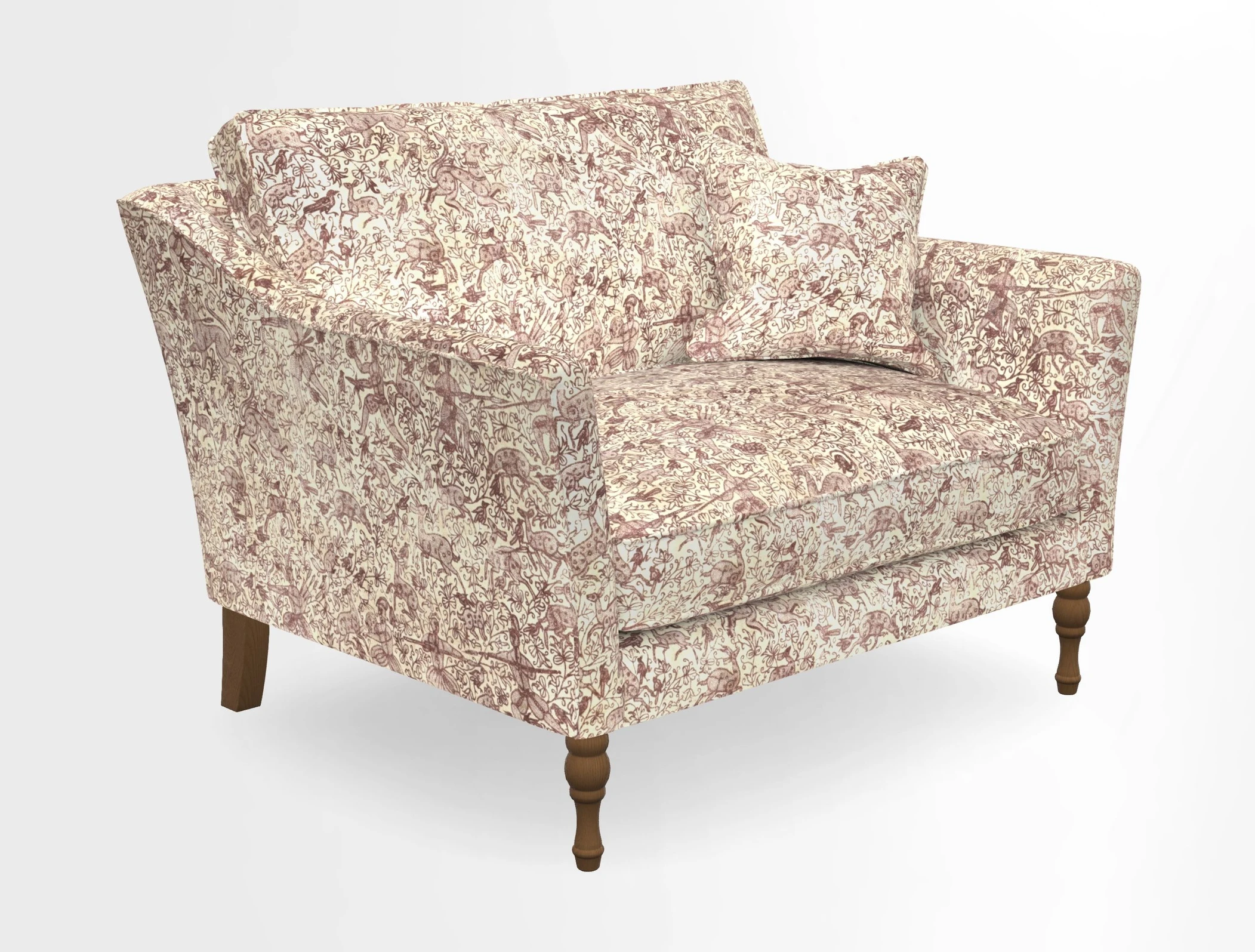 V&A Collection Brunel Snuggler in Two Tone Plain Biscuit