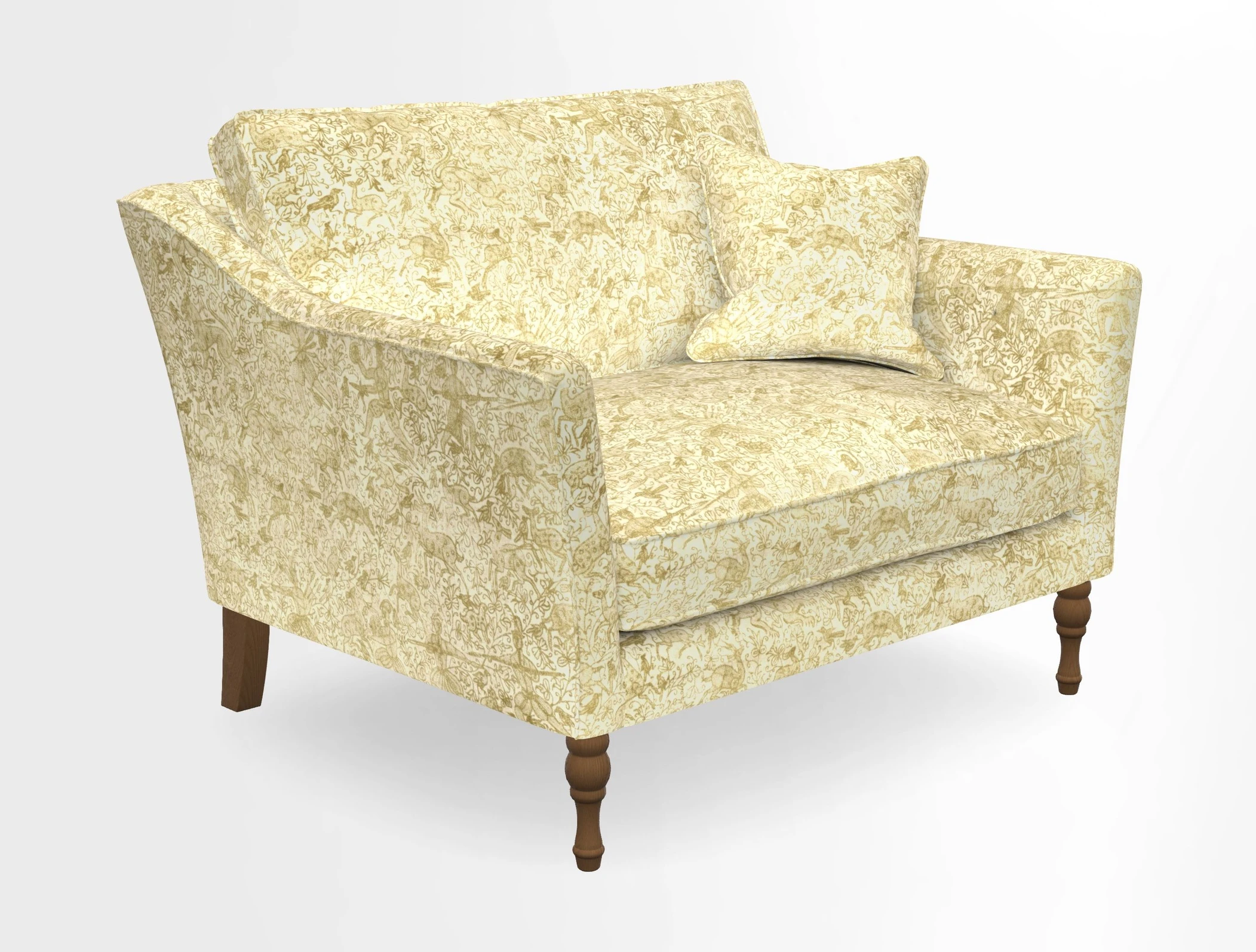 V&A Collection Brunel Snuggler in Two Tone Plain Biscuit