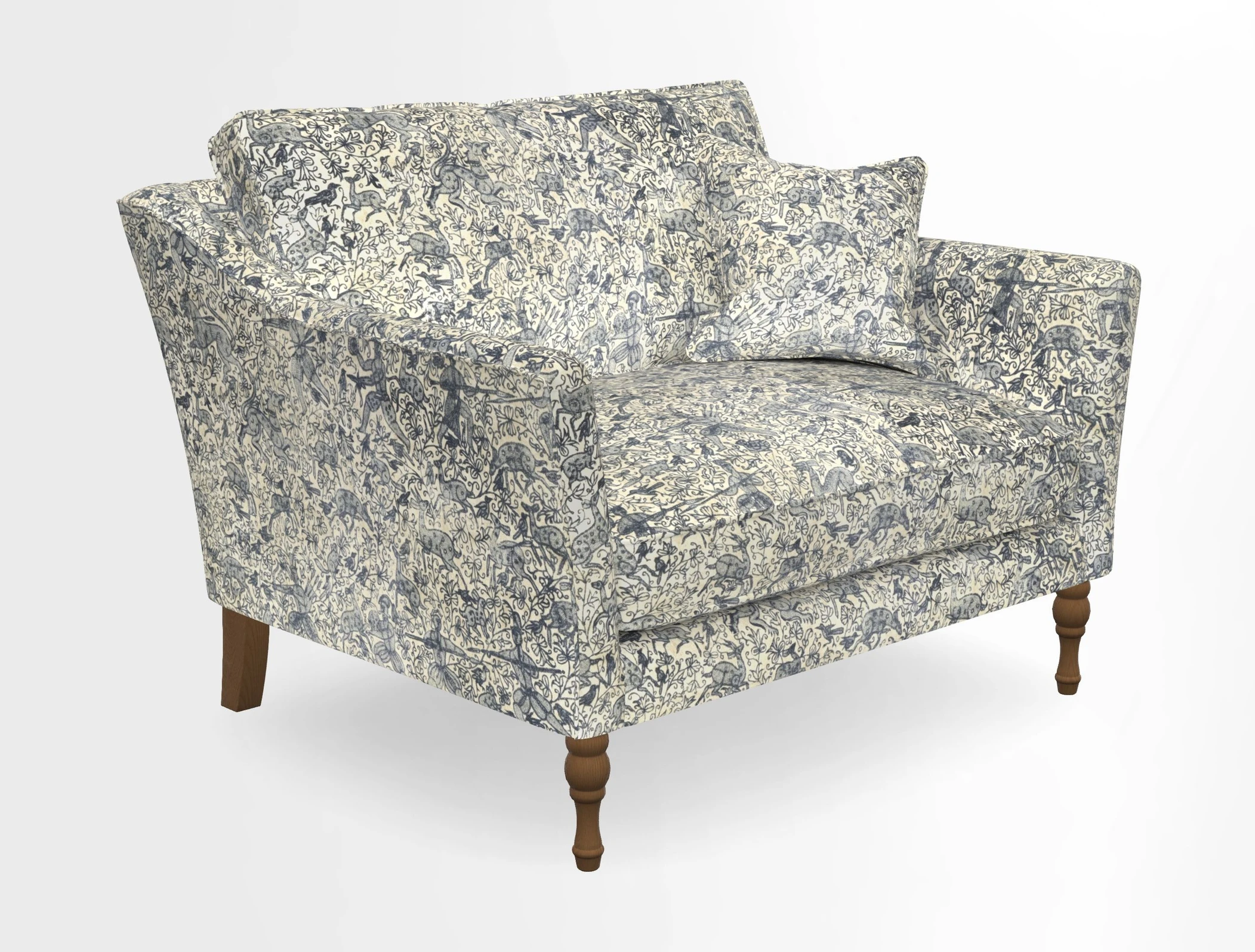 V&A Collection Brunel Snuggler in Two Tone Plain Biscuit