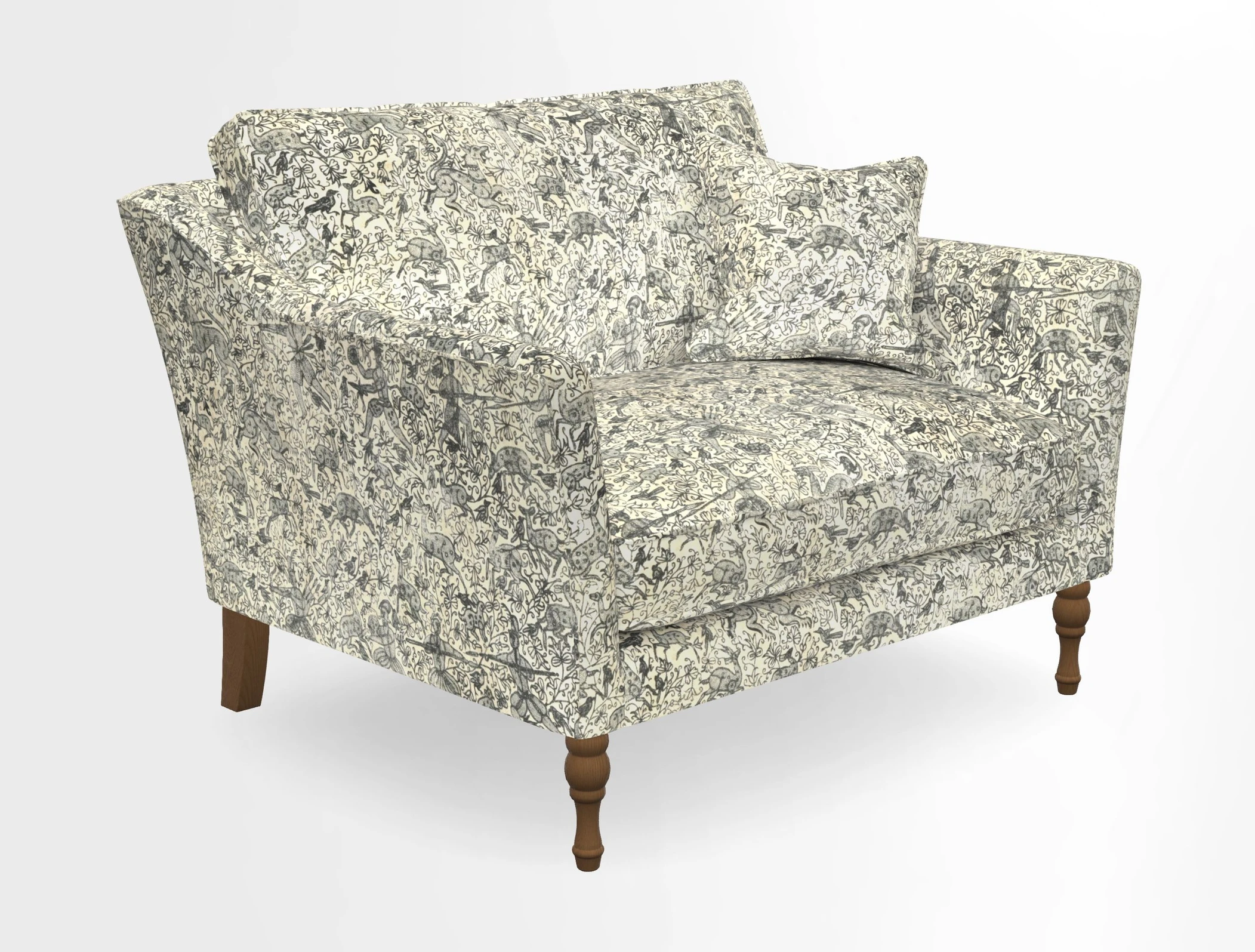 V&A Collection Brunel Snuggler in Two Tone Plain Biscuit