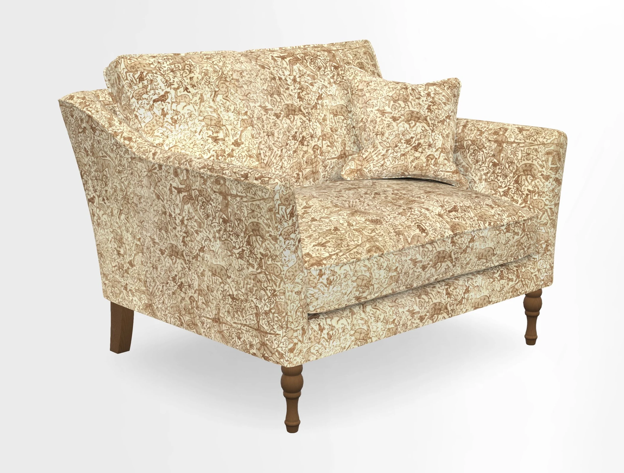 V&A Collection Brunel Snuggler in Two Tone Plain Biscuit