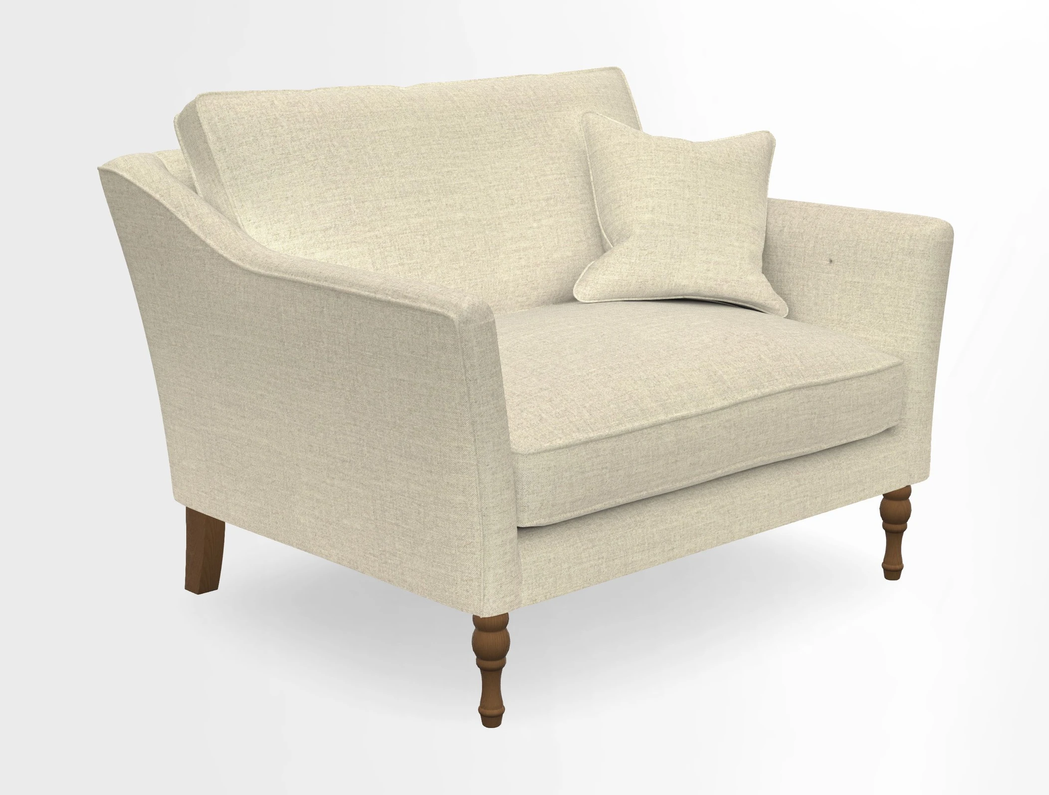 V&A Collection Brunel Snuggler in Two Tone Plain Biscuit