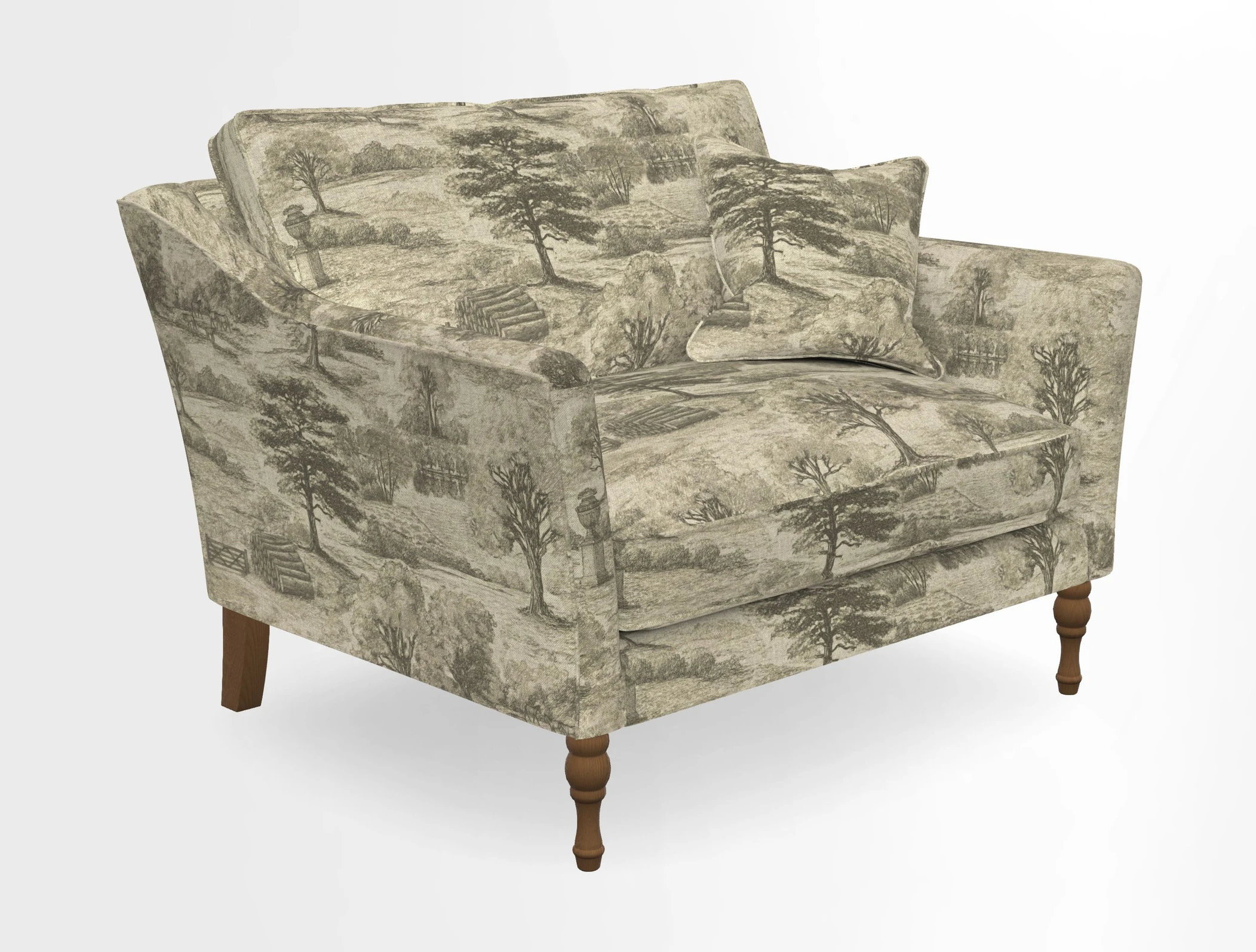 V&A Collection Brunel Snuggler in Two Tone Plain Biscuit