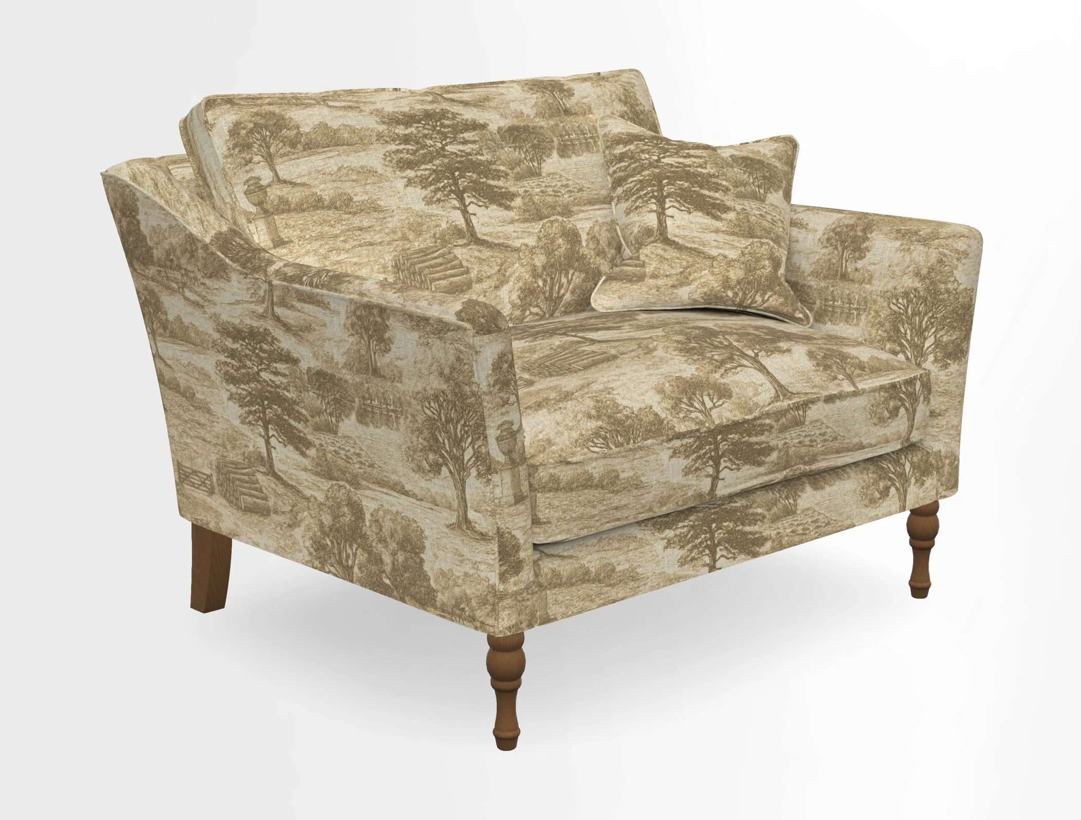 V&A Collection Brunel Snuggler in Two Tone Plain Biscuit