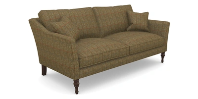 Green deals tweed sofa