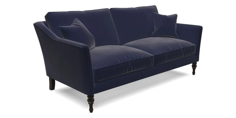 Brunel 3 Seater Sofa in V&A Threads of India Mughal Garden Safari Hunter