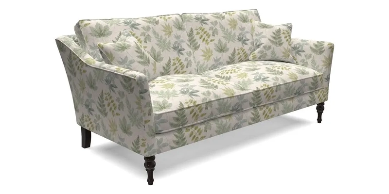 Brunel 3 Seater Sofa in V&A Threads of India Mughal Garden Safari Hunter