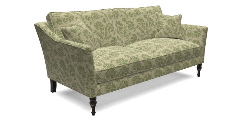 Brunel 3 Seater Sofa in V&A Threads of India Mughal Garden Safari Hunter