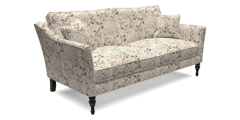 Brunel 3 Seater Sofa in V&A Threads of India Mughal Garden Safari Hunter