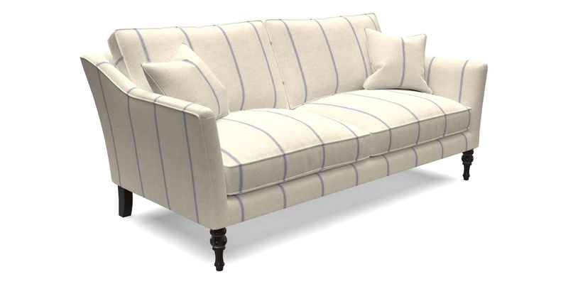 Brunel 3 Seater Sofa in V&A Threads of India Mughal Garden Safari Hunter