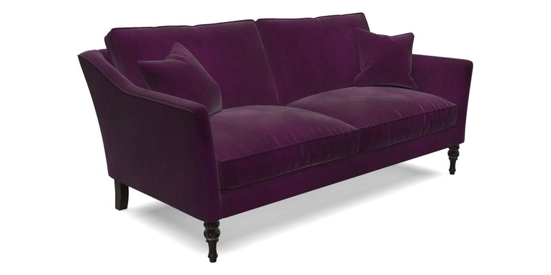 Brunel 3 Seater Sofa in V&A Threads of India Mughal Garden Safari Hunter