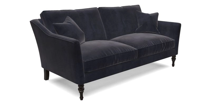 Brunel 3 Seater Sofa in V&A Threads of India Mughal Garden Safari Hunter