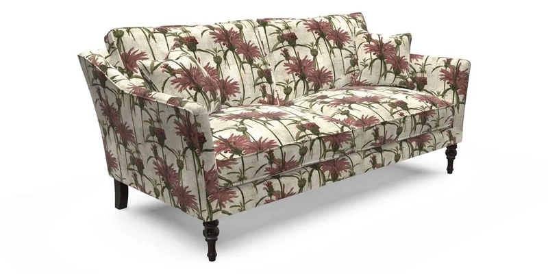 Brunel 3 Seater Sofa in V&A Threads of India Mughal Garden Safari Hunter