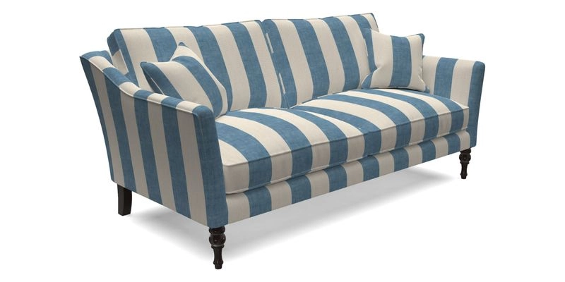 Brunel 3 Seater Sofa in V&A Threads of India Mughal Garden Safari Hunter