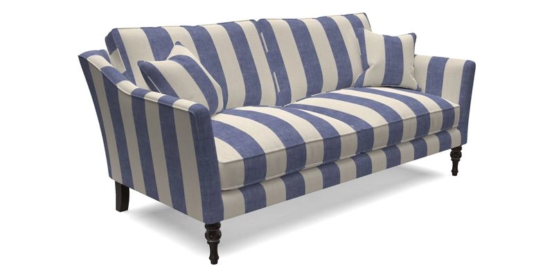 Brunel 3 Seater Sofa in V&A Threads of India Mughal Garden Safari Hunter