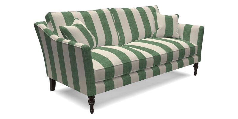 Brunel 3 Seater Sofa in V&A Threads of India Mughal Garden Safari Hunter