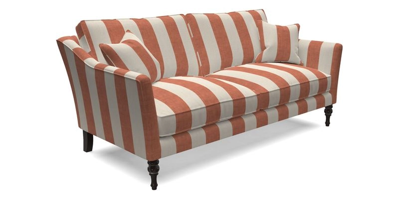 Brunel 3 Seater Sofa in V&A Threads of India Mughal Garden Safari Hunter