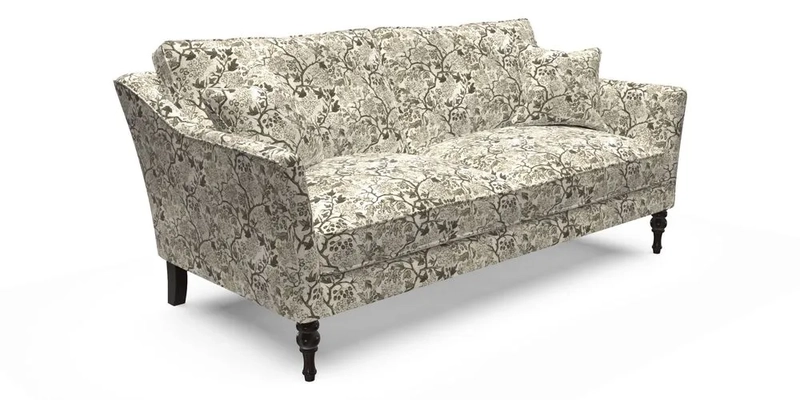 Brunel 3 Seater Sofa in V&A Threads of India Mughal Garden Safari Hunter