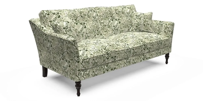 Brunel 3 Seater Sofa in V&A Threads of India Mughal Garden Safari Hunter