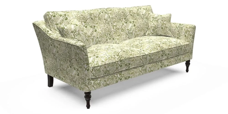 Brunel 3 Seater Sofa in V&A Threads of India Mughal Garden Safari Hunter