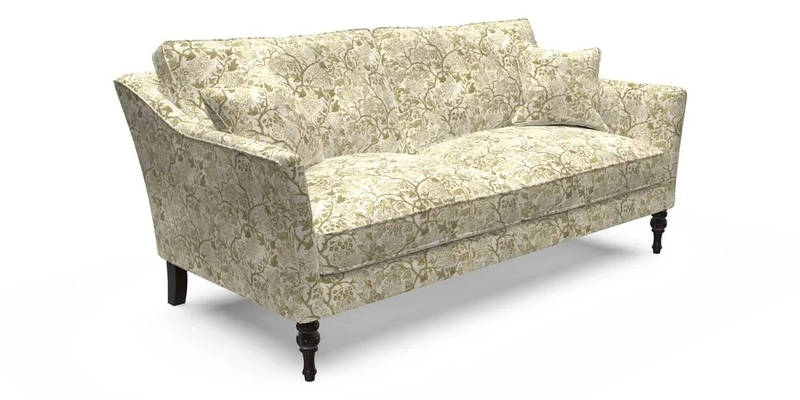 Brunel 3 Seater Sofa in V&A Threads of India Mughal Garden Safari Hunter