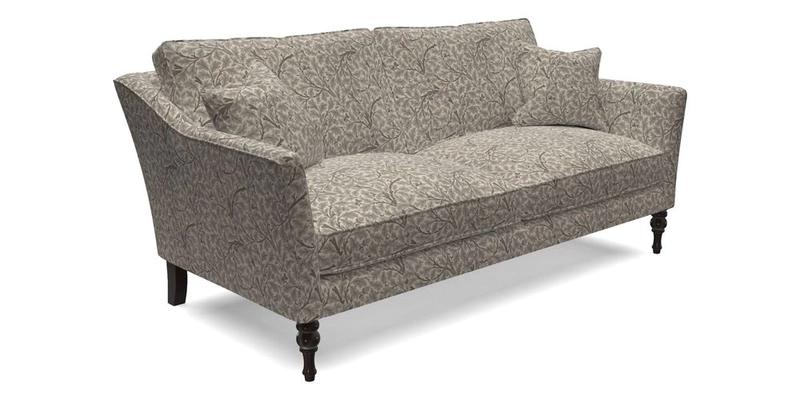 Brunel 3 Seater Sofa in V&A Threads of India Mughal Garden Safari Hunter