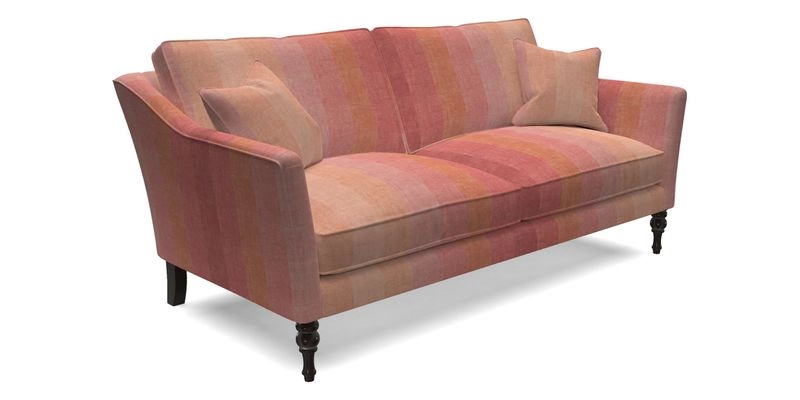 Brunel 3 Seater Sofa in V&A Threads of India Mughal Garden Safari Hunter