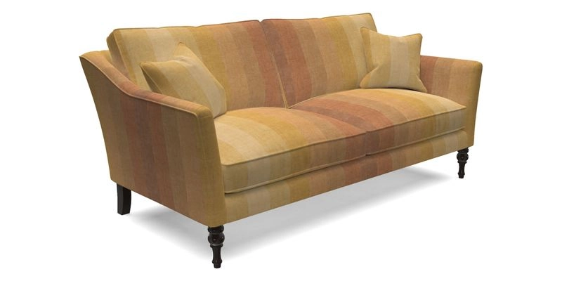 Brunel 3 Seater Sofa in V&A Threads of India Mughal Garden Safari Hunter