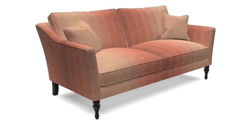 Brunel 3 Seater Sofa in V&A Threads of India Mughal Garden Safari Hunter