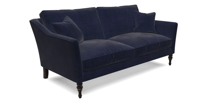 Brunel 3 Seater Sofa in V&A Threads of India Mughal Garden Safari Hunter