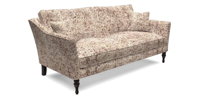 Brunel 3 Seater Sofa in V&A Threads of India Mughal Garden Safari Hunter