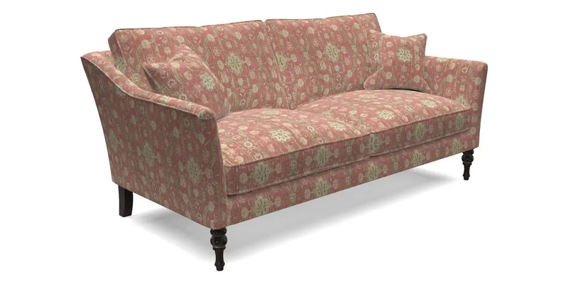 Brunel 3 Seater Sofa in V&A Threads of India Mughal Garden Safari Hunter