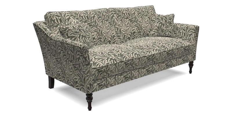 Brunel 3 Seater Sofa in V&A Threads of India Mughal Garden Safari Hunter
