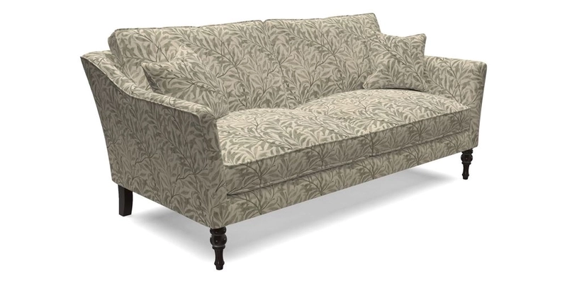 Brunel 3 Seater Sofa in V&A Threads of India Mughal Garden Safari Hunter