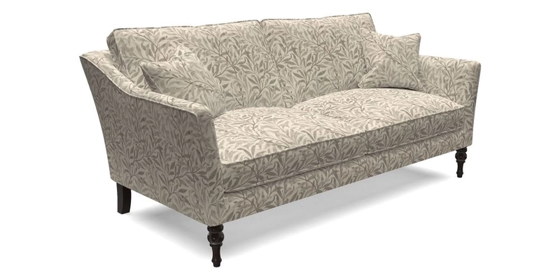 Brunel 3 Seater Sofa in V&A Threads of India Mughal Garden Safari Hunter