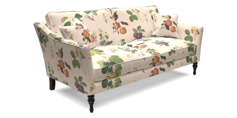 Brunel 3 Seater Sofa in V&A Threads of India Mughal Garden Safari Hunter