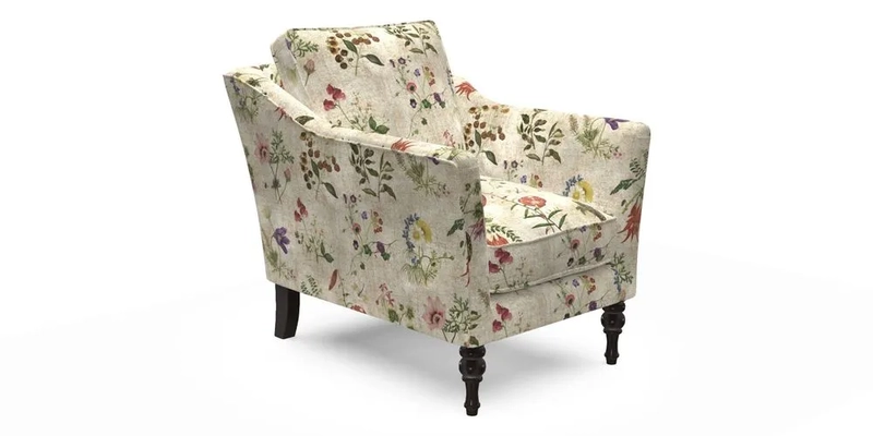 V&A Collection Brunel Chair in Two Tone Plain Biscuit