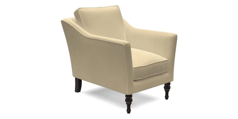 V&A Collection Brunel Chair in Two Tone Plain Biscuit