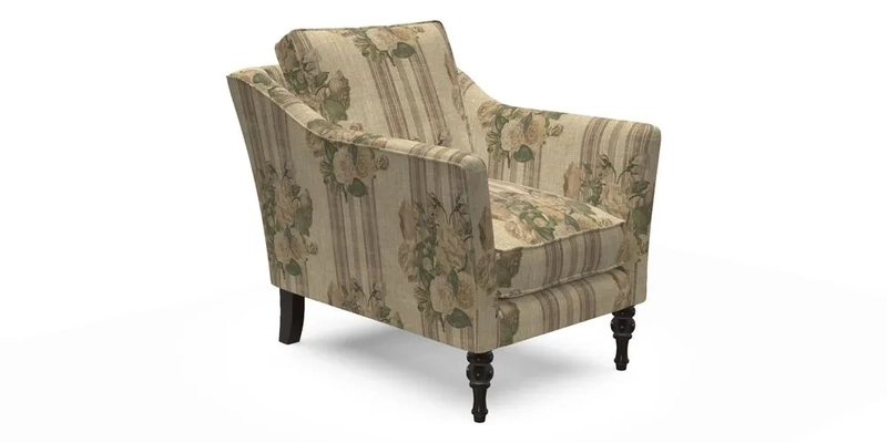 V&A Collection Brunel Chair in Two Tone Plain Biscuit