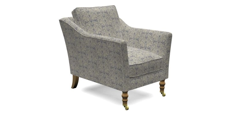 V&A Collection Brunel Chair in Two Tone Plain Biscuit