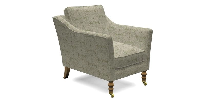 V&A Collection Brunel Chair in Two Tone Plain Biscuit